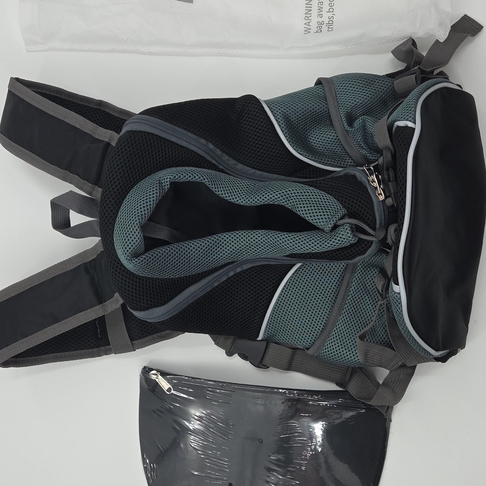 Pet Carrier Backpack with Mesh Window - Picture 8 of 16